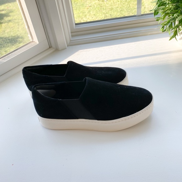 Vince Shoes - Vince Warren Slip-On Platform Sneaker (Suede)